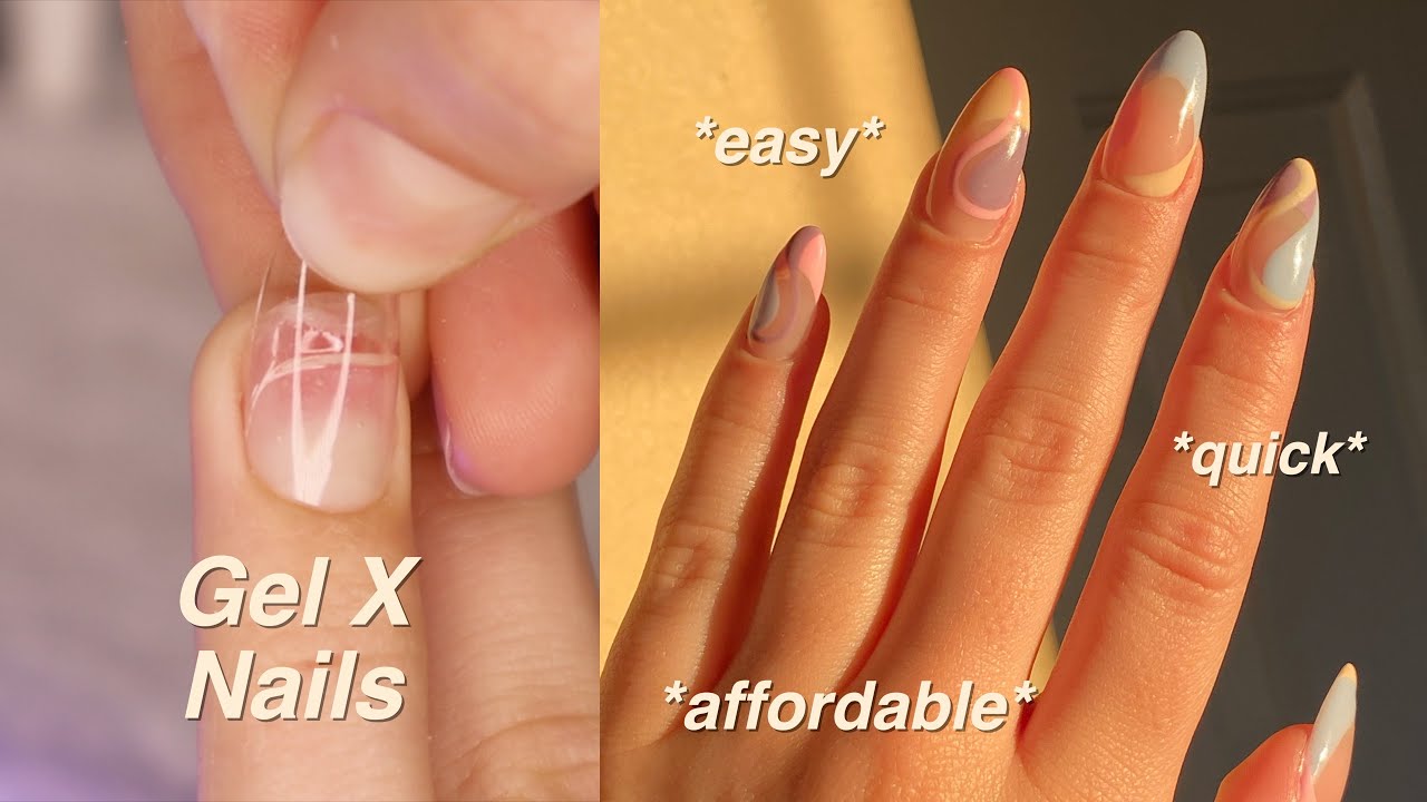 How to Fill Gel X Nails - YouTube